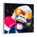 Quadro Stampa su Tela Gorilla Rock - CupidoDesign