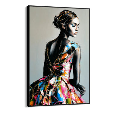 Quadro Stampa su Tela Grafite Viva - CupidoDesign