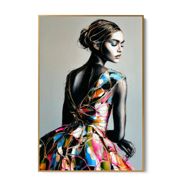 Quadro Stampa su Tela Grafite Viva - CupidoDesign