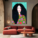 Quadro Stampa su Tela Grazia Ornamentale - CupidoDesign