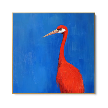 Quadro Stampa su Tela Grido Blu - CupidoDesign