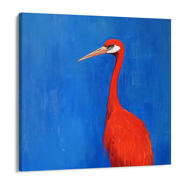 Quadro Stampa su Tela Grido Blu - CupidoDesign