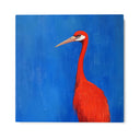 Quadro Stampa su Tela Grido Blu - CupidoDesign