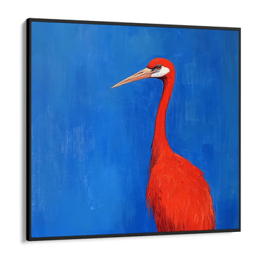 Quadro Stampa su Tela Grido Blu - CupidoDesign