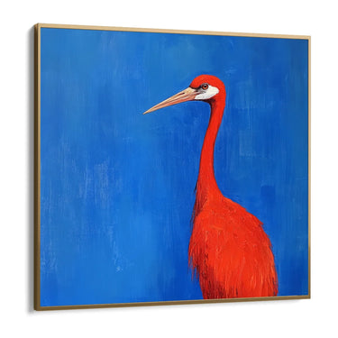 Quadro Stampa su Tela Grido Blu - CupidoDesign