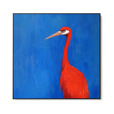 Quadro Stampa su Tela Grido Blu - CupidoDesign