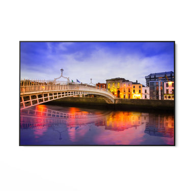 Quadro Stampa su Tela Ha'penny Bridge, Dublino - CupidoDesign