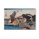 Quadro Stampa su Tela Hodogaya, Le cinquantatré stazioni del Tōkaidō, Utagawa Hiroshige - CupidoDesign