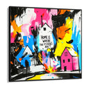 Quadro Stampa su Tela Home is Where - CupidoDesign