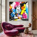 Quadro Stampa su Tela Home is Where - CupidoDesign