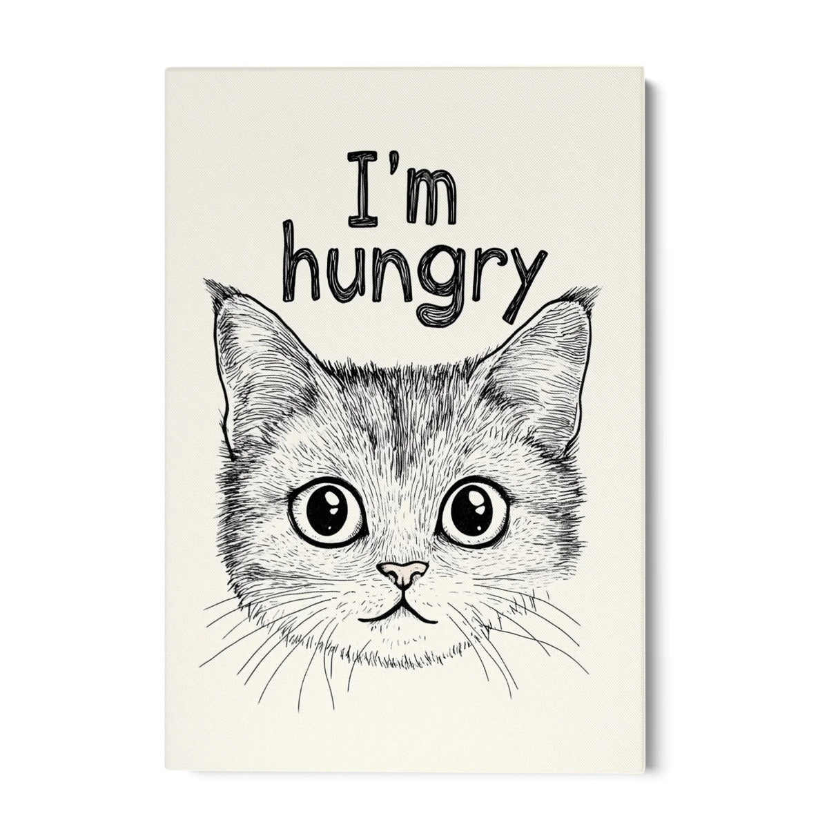 Quadro Stampa su Tela I'm hungry - CupidoDesign