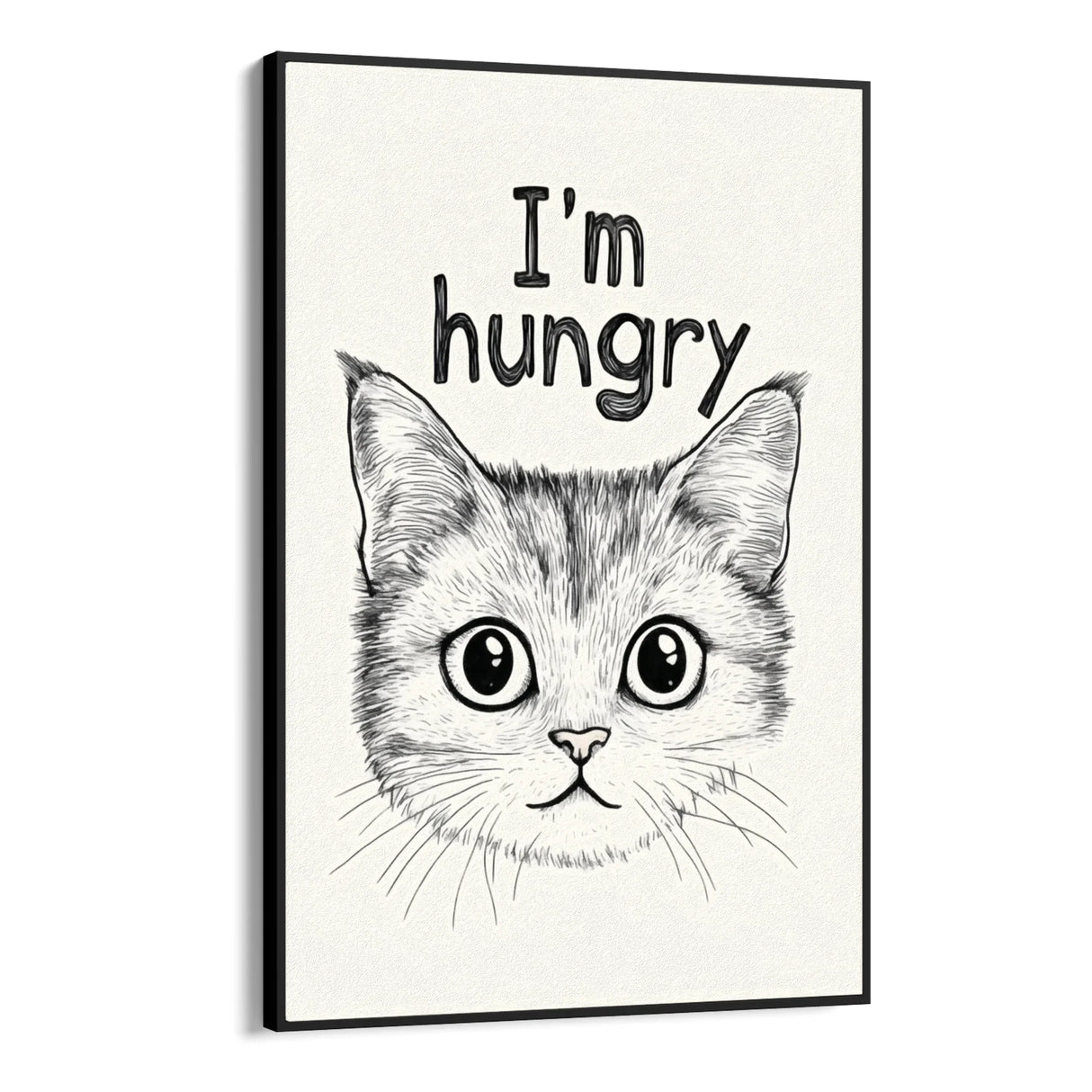 Quadro Stampa su Tela I'm hungry - CupidoDesign