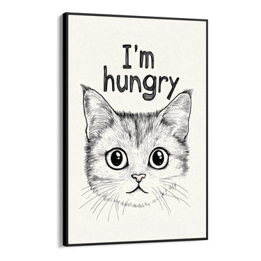 Quadro Stampa su Tela I'm hungry - CupidoDesign