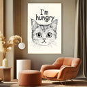 Quadro Stampa su Tela I'm hungry - CupidoDesign