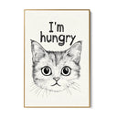 Quadro Stampa su Tela I'm hungry - CupidoDesign