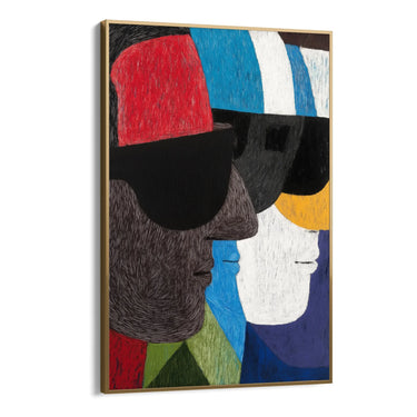 Quadro Stampa su Tela Identità Fluida - CupidoDesign