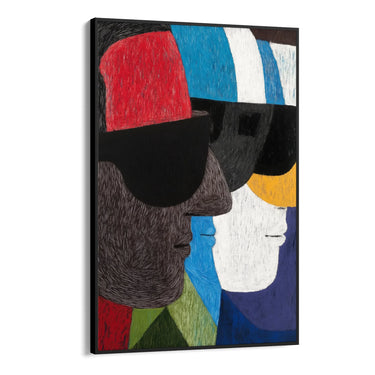 Quadro Stampa su Tela Identità Fluida - CupidoDesign