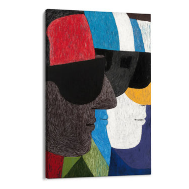 Quadro Stampa su Tela Identità Fluida - CupidoDesign