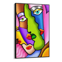 Quadro Stampa su Tela Identità Frammentate - CupidoDesign