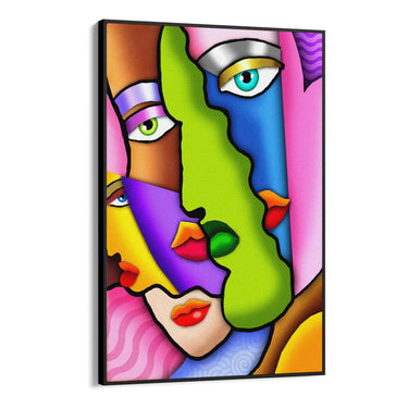 Quadro Stampa su Tela Identità Frammentate - CupidoDesign