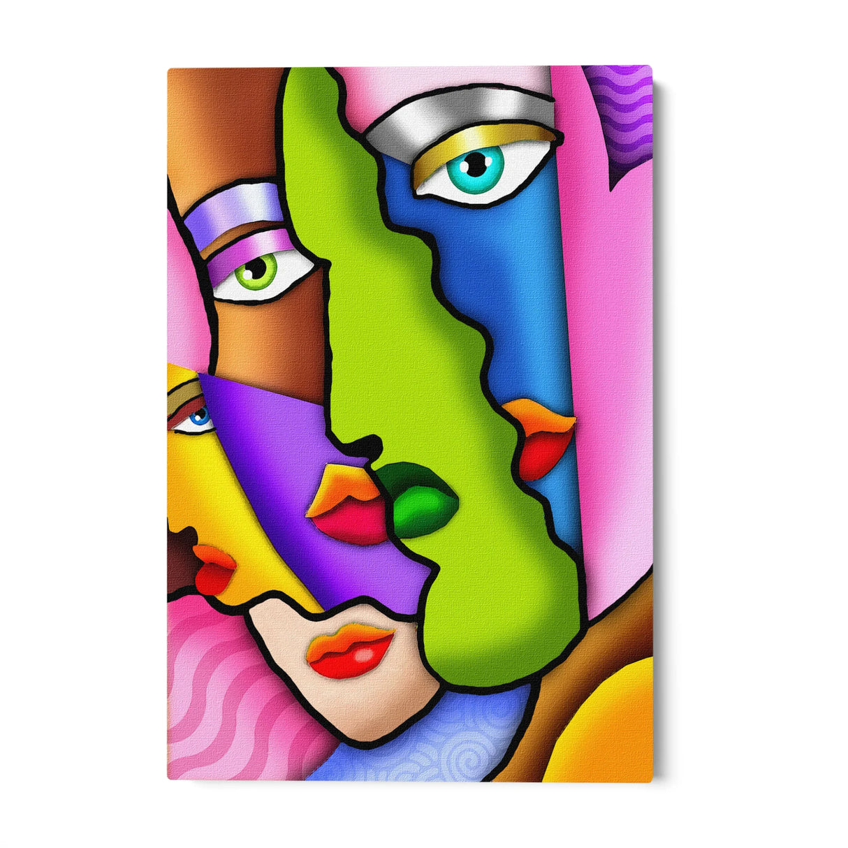 Quadro Stampa su Tela Identità Frammentate - CupidoDesign