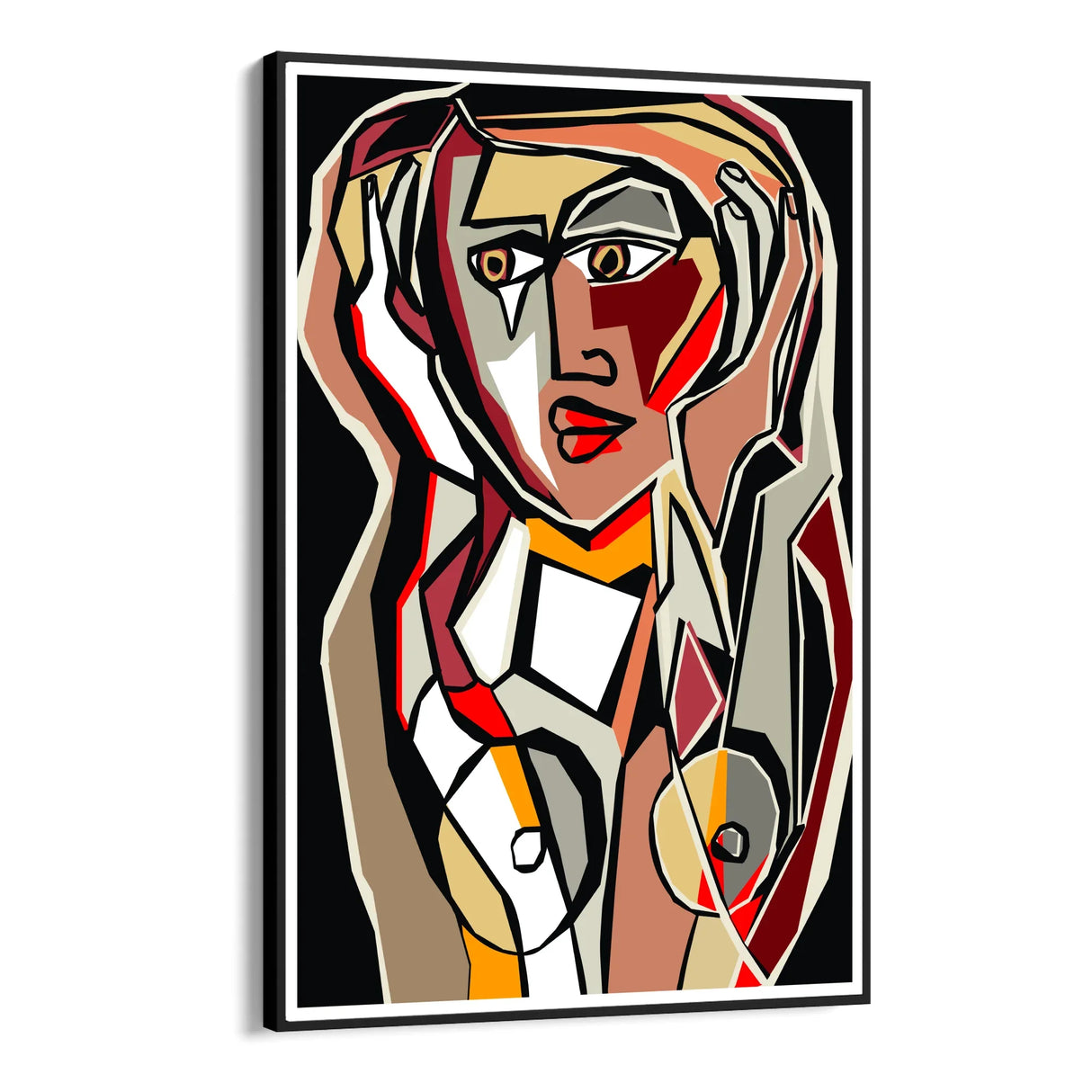 Quadro Stampa su Tela Identità Spezzata - CupidoDesign