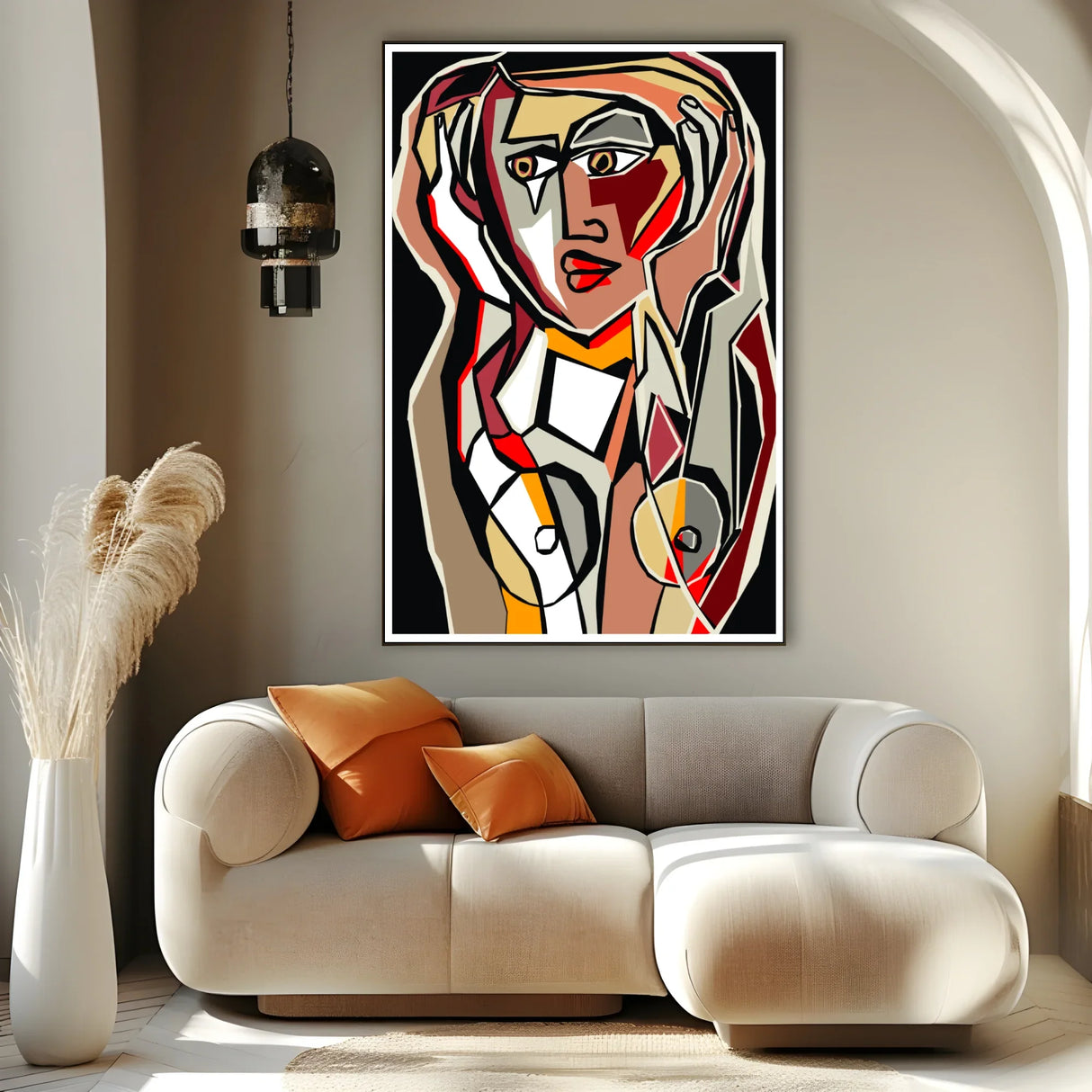 Quadro Stampa su Tela Identità Spezzata - CupidoDesign