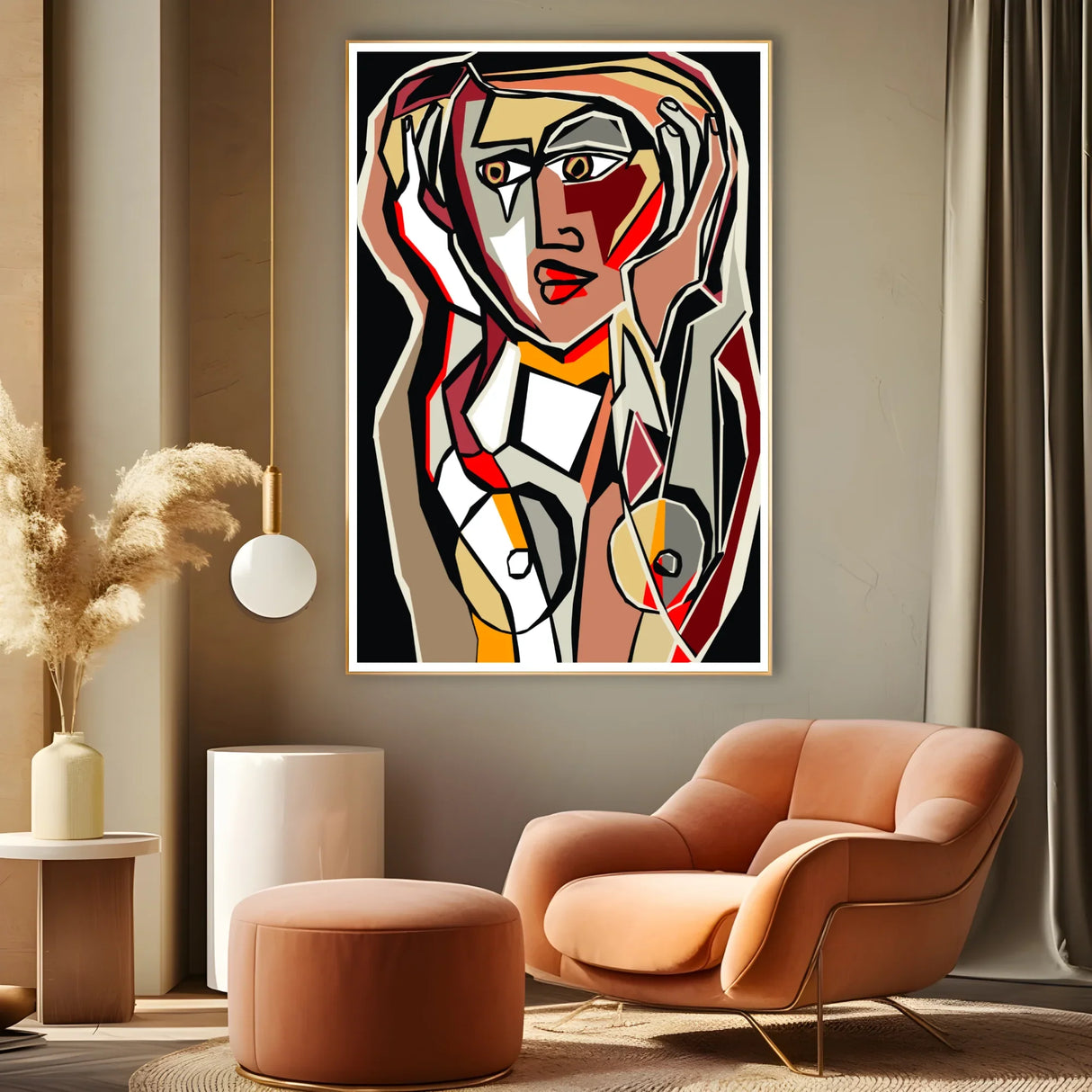 Quadro Stampa su Tela Identità Spezzata - CupidoDesign