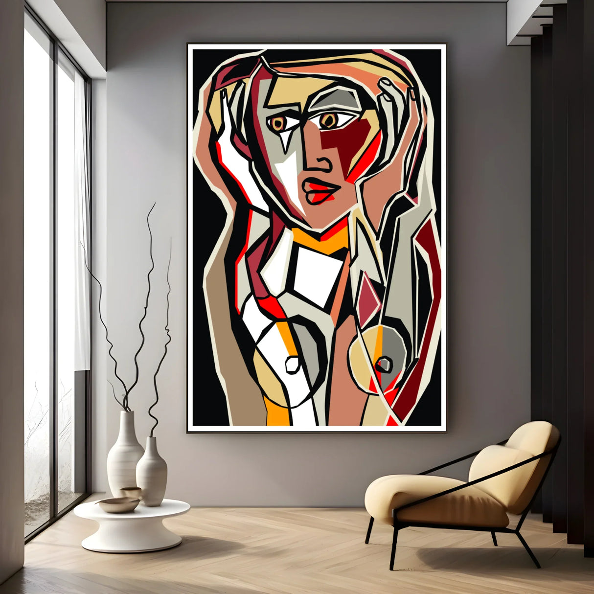 Quadro Stampa su Tela Identità Spezzata - CupidoDesign