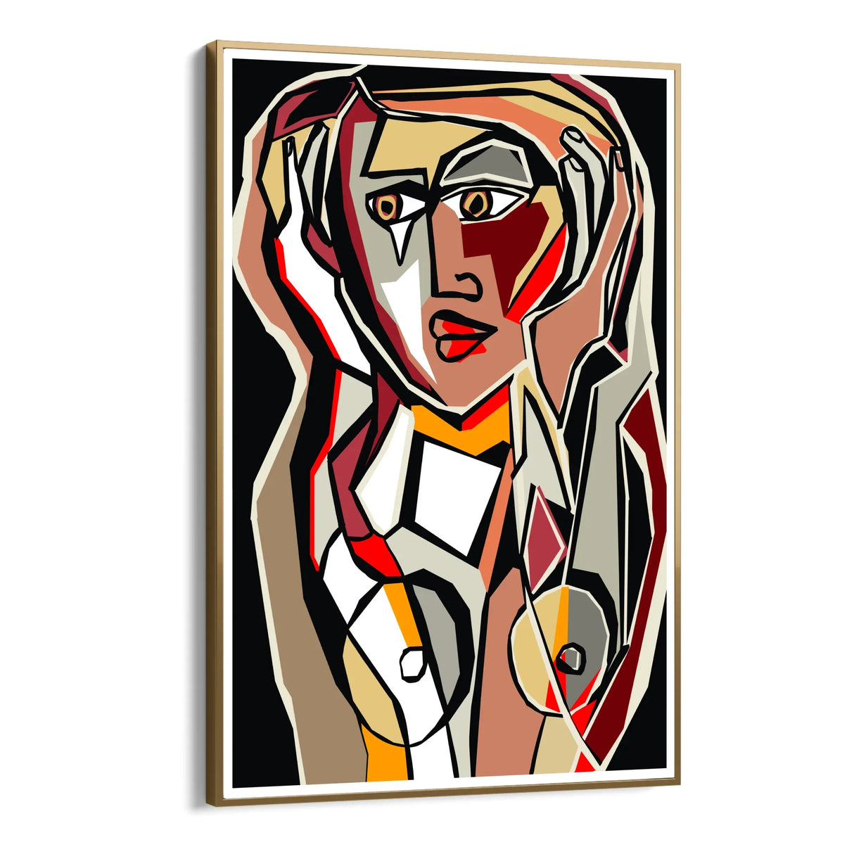 Quadro Stampa su Tela Identità Spezzata - CupidoDesign