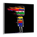 Quadro Stampa su Tela Identità Frantumata - CupidoDesign
