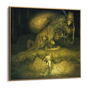 Quadro Stampa su Tela Il Crepuscolo degli Dèi, John Bauer - CupidoDesign
