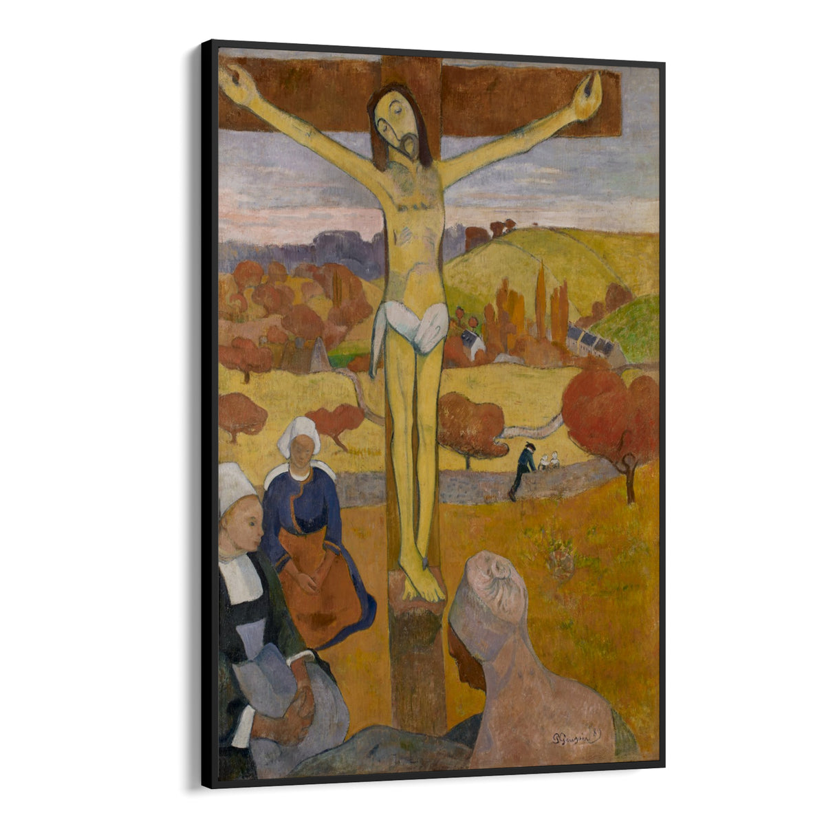 Quadro Stampa su Tela Il Cristo Giallo, Paul Gauguin - CupidoDesign