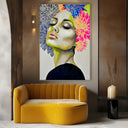 Quadro Stampa su Tela Il Giardino Dentro - CupidoDesign