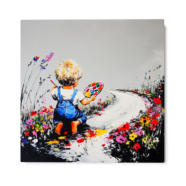 Quadro Stampa su Tela Il Mondo a Colori - CupidoDesign