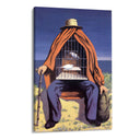 Quadro Stampa su Tela Il Terapeuta, René Magritte - CupidoDesign