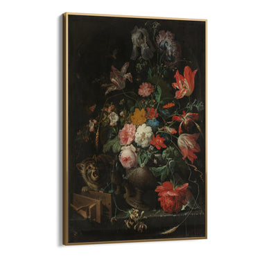 Quadro Stampa su Tela Il bouquet rovesciato, Abraham Mignon - CupidoDesign