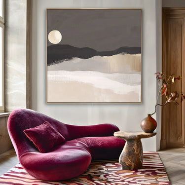 Quadro Stampa su Tela Il confine della notte - CupidoDesign