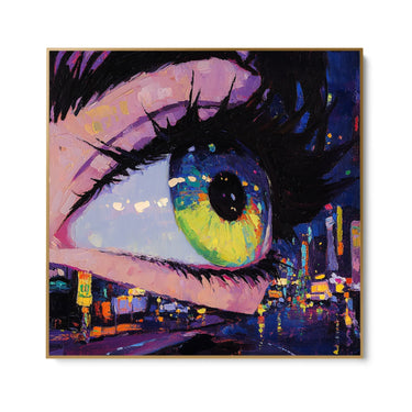 Quadro Stampa su Tela Il gesto della creazione - CupidoDesign