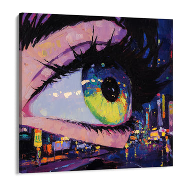 Quadro Stampa su Tela Il gesto della creazione - CupidoDesign