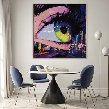 Quadro Stampa su Tela Il gesto della creazione - CupidoDesign