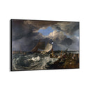 Quadro Stampa su Tela Il molo di Calais, William Turner - CupidoDesign