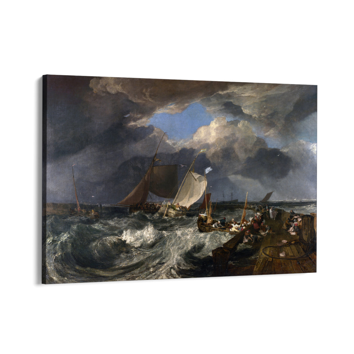 Quadro Stampa su Tela Il molo di Calais, William Turner - CupidoDesign