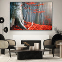 Quadro Stampa su Tela Il respiro del bosco - CupidoDesign