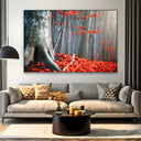 Quadro Stampa su Tela Il respiro del bosco - CupidoDesign