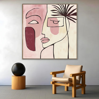 Quadro Stampa su Tela Il segreto della forma - CupidoDesign