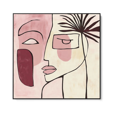 Quadro Stampa su Tela Il segreto della forma - CupidoDesign