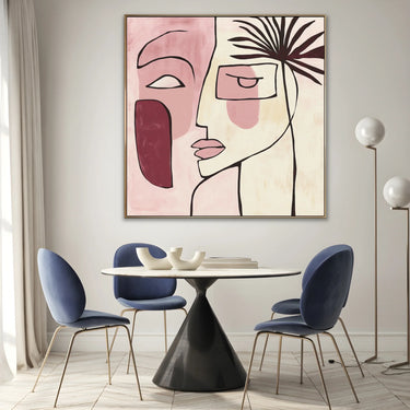 Quadro Stampa su Tela Il segreto della forma - CupidoDesign