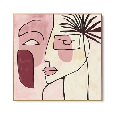 Quadro Stampa su Tela Il segreto della forma - CupidoDesign