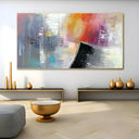 Quadro Stampa su Tela Impulso Arancio - CupidoDesign